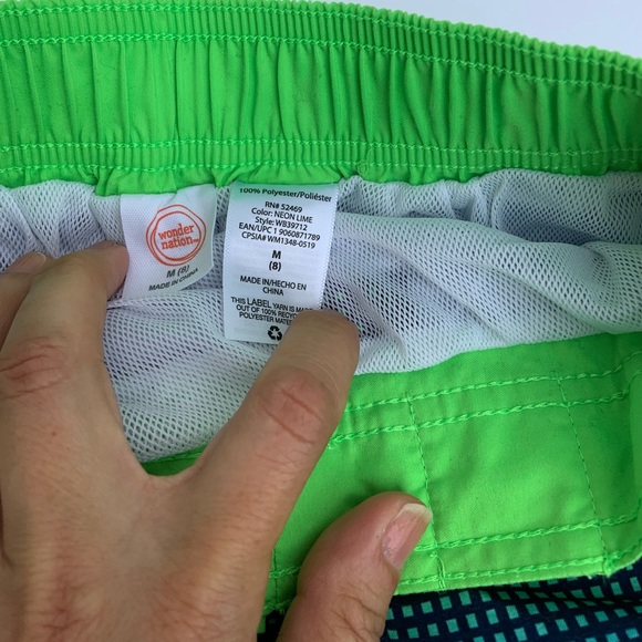 Swimming Trunks and Swim Top Boys Size 8 3 in 1 Bundle - Picture 8 of 9